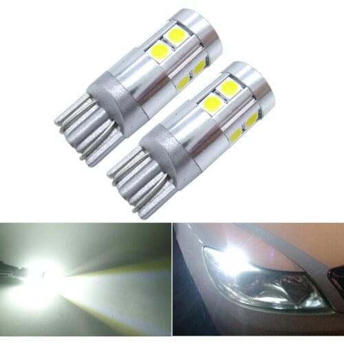 2x W5W T10 LED Canbus Bulb 168 194 Car Parking Lights LED Clearance Side Marker Lights For Mitsubishi Asx Lancer 9 10 Pajero