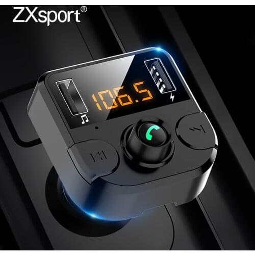 Car Fm transmitter Bluetooth 5.0 Car Mp3 Player Modulator Adapter For Ford Mustang Escape Transit KA Ecosport MK2 MK3 Galaxy