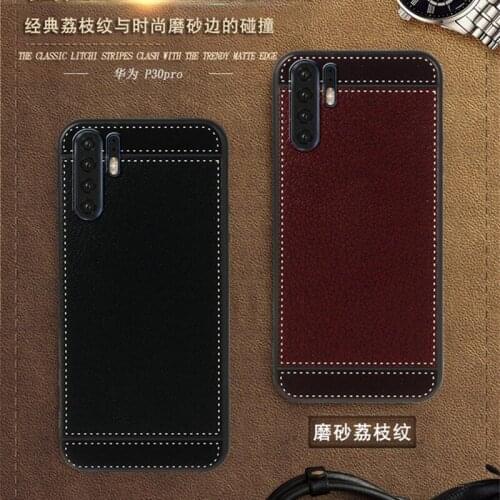 For Huawei P30 Pro Case VOG-L09 VOG-L29 6.47 Inch Black Red Blue Pink Brown 5 Style Fashion Mobile Phone Cover