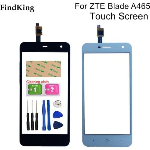 For ZTE Blade A465 Touch Screen Digitizer Front Glass For ZTE Blade L4 Pro Touch Screen Panel Sensor Tools