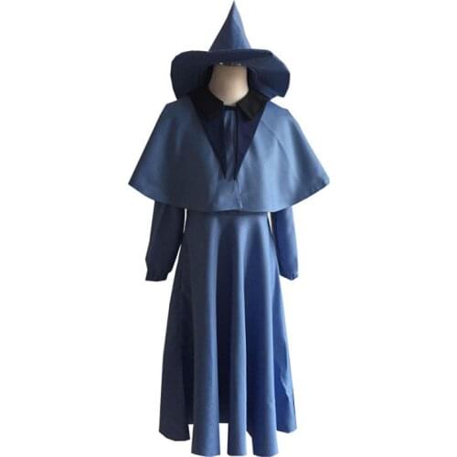 Fleur Delacour Cosplay Costume include hat movie costume witch costume