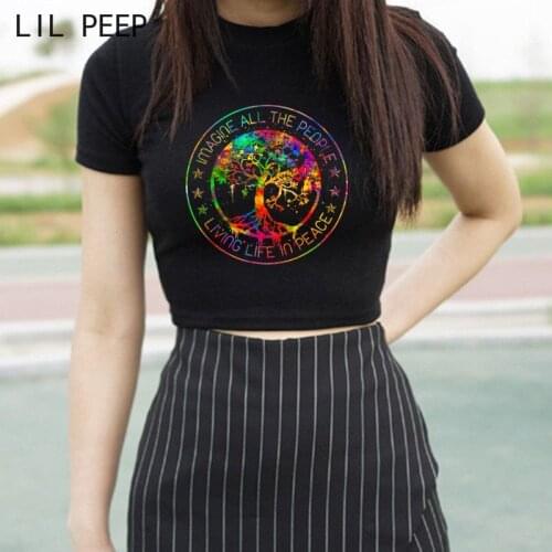 Women's T-shirts With Inscriptions LIL PEEP China