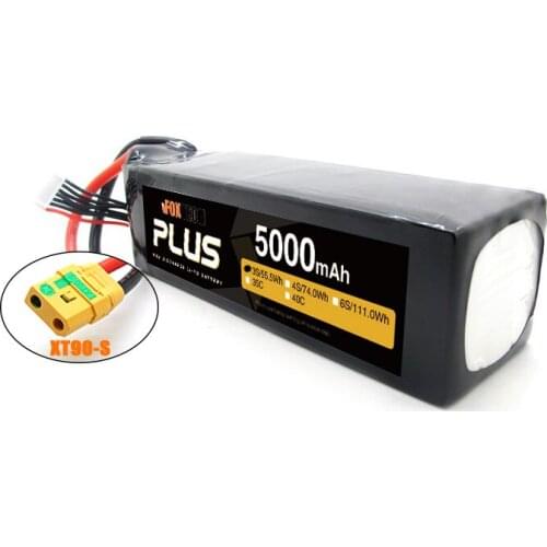6s 5000mAh Lipo Drone Battery for Multicopter, Helicopter and UAV battery