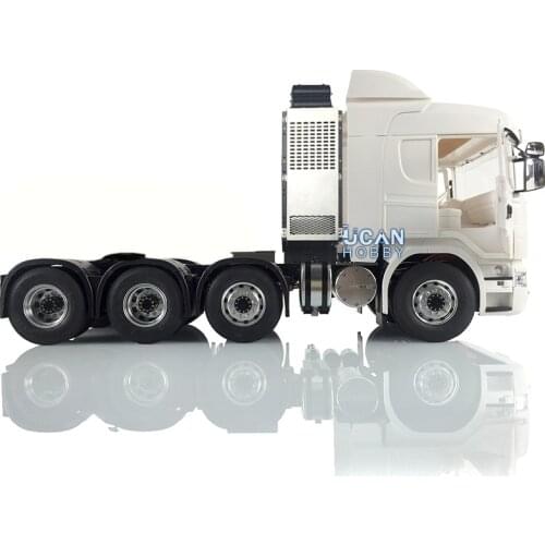 1/14 LESU Scale Metal Chassis TMY Sca RC Tractor Truck Hercu Cab 801B THZH0301-SMT2