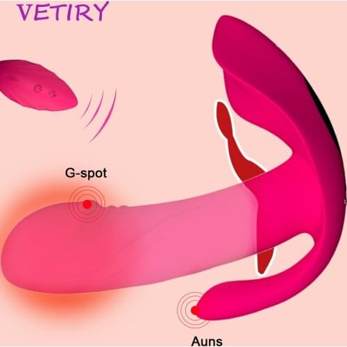 Wearable Panties Dildo Vibrators Wireless Remote Control Sex Toys for Women 12 Speed G Spot Clitoris Stimulator Vagina Orgasm