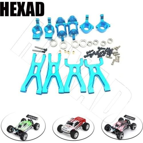 Upgrade Suspension Arm & Front/Rear Hub C Seat Parts Kit for WLtoys A959 A979 A959B A979B K929 RC Car Replacements