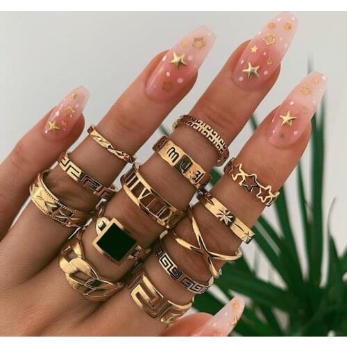 Oeny Women's Gold Rings