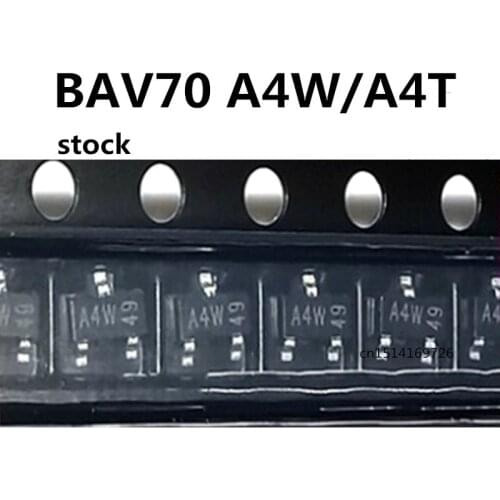 Original New 5pcs / BAV70 A4W/A4T SOT23