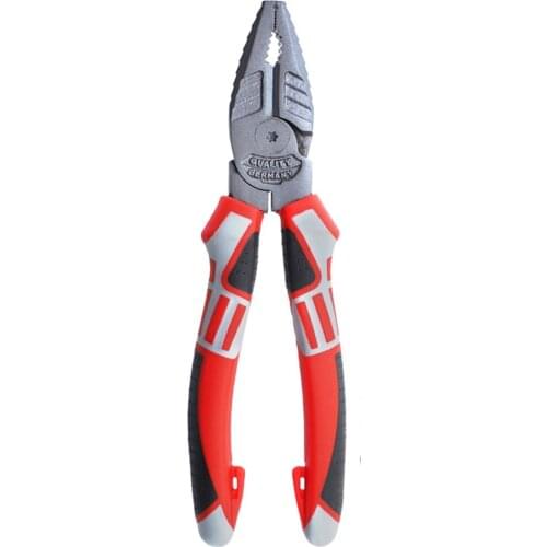 Wire Cutter Plier 3D Engraving Integrated Molding 7in For Electrician Multi-Function Alloy Steel Stripping Pliers