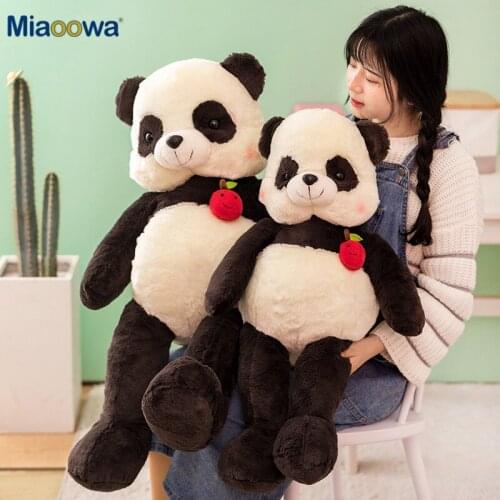 80/100cm Huge Lovely Panda&Teddy Bear&Duck Plush Toys Stuffed Animal Doll Soft Cartoon Toy for Children Girls Kid Christmas Gift