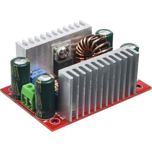 DC 400W 15A Step-up Boost Converter Constant Current Power Supply LED Driver 8.5-50V to 10-60V Voltage Charger Step Up Module