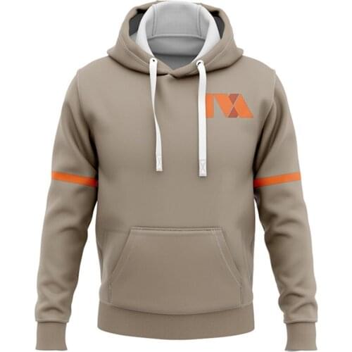 Loki TVA Prison Uniform Cosplay 3D Printed Pullover Hoodie Unisex Hooded Top Coat Sweater