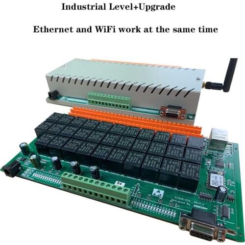 Kincony WiFi Ethernet Smart Switch System Home Automation Module Controller Domotica Hogar Casa Remote Control Relay 0-277V 10A