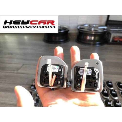 Tiptronic black high-gloss chrome Steering Wheel Shift Paddle 4H0 951 523 F 4H0951523F For Audi A1 A3 A4 A5 A6 A7 A8 Q3 Q5 Q7