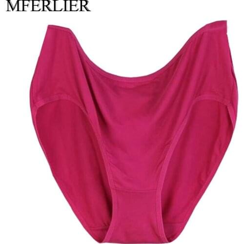 Women underwear weight 150kg elastic plus size Breathable briefs women