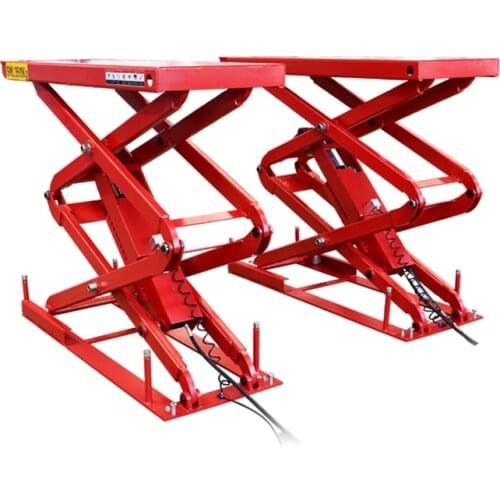 3 Ton Scissor Lift in-ground Car Lift Big Platfrom Car Lift Domestic And Commercial Using
