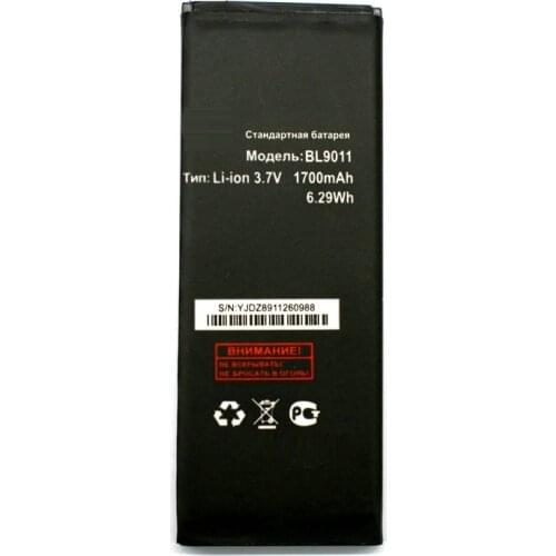 For Fly BL9011 Battery Fly FS406 Stratus 5 Accumulator 1700mAh