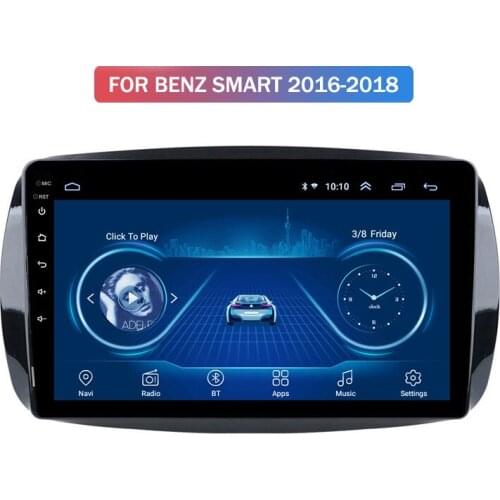 For Benz Smart 16-18 Car Multimedia GPS Android DVD Navigation Car Multimedia GPS Navigation With WiFi Car DVD Radio Stereo