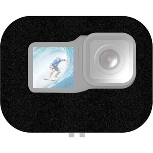 Windshield Wind Noise Reduction Foam Sponge Cover Windproof Housing Case Compatible with GoPro 9 Black Camera