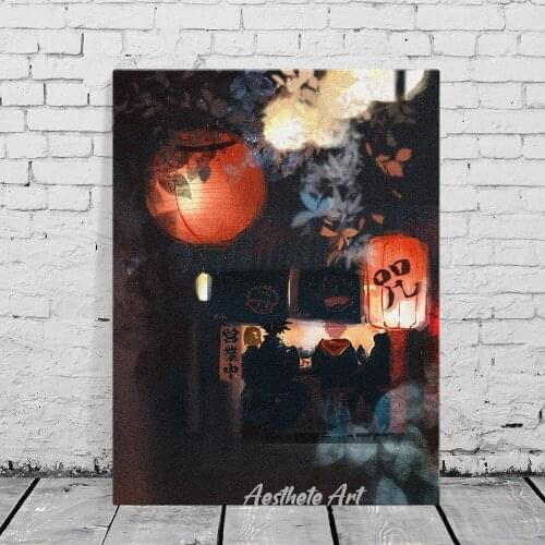 Jujutsu Kaisen Gojo Satoru Kugisaki Nobara Fushiguro Megumi Yuji Itadori Decoration Canvas Painting Wall Art Posters Prints