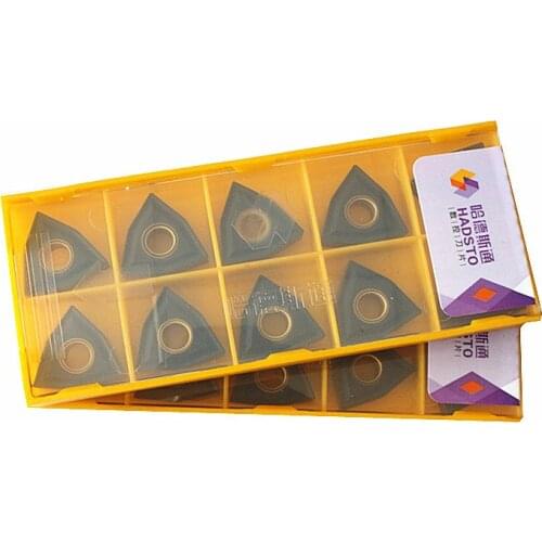 10P WNMG080404 /WNMG080408 / WNMG080412-GH HS6120 CNC Lathe Tool Turning Carbide Insert For Cast Iron