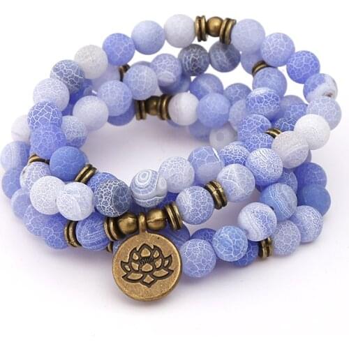 Fashion Rose Quartz Wrap DIY Bracelet Natural Labradorite Stone Women Necklace Bohemia Chic Weave Bracelet