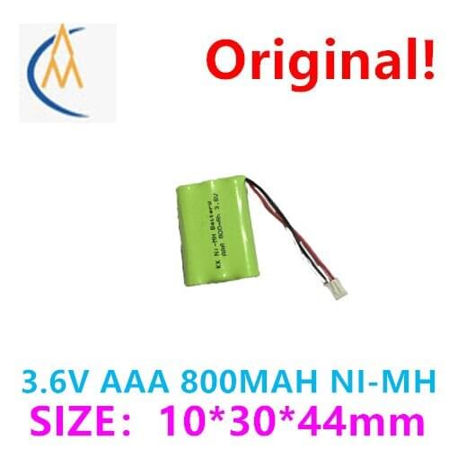 Brand new genuine 3.6V AAA 800MAH Ni MH battery cordless landline wall telephone 2.54 plug of sub bus