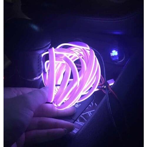 Interior car atmosphere lights Styling for Ford Focus Fusion Escort Kuga Ecosport Fiesta Falcon EDGE/Explorer/EXPEDITION/EVOS/ST