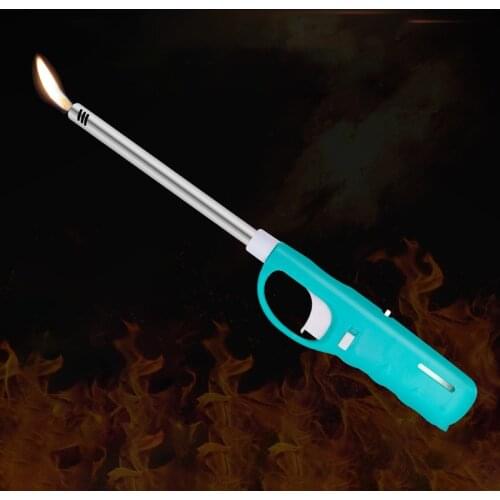 Adjustable USB Electric Lighter Long Retractable Kitchen BBQ Candle Ignition Gun Windproof Rechargeable Plasma Arc Lighter
