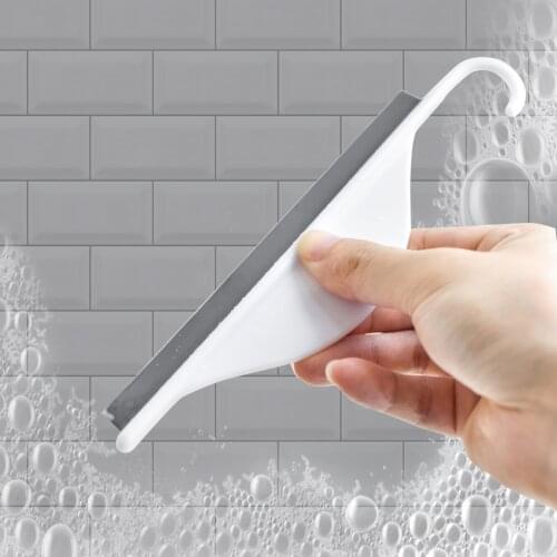Water Wiper Squeegee Blade Silicone Home Car Wash Window Glass Clean Shower Tool Mini Glass Cleaner