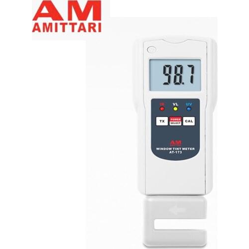 AT-173 Window Tint Meter (ultraviolet light, visible light, infrared light) ,Transmittance meter,Optical power meter