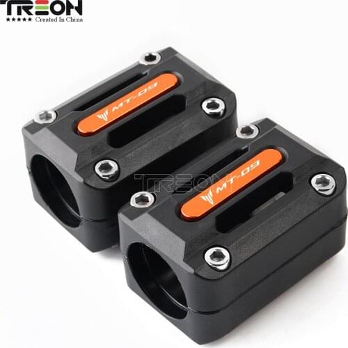 Treon Store For YAMAHA MT-09 All Years Motorcycle Accessories Engine Block Protection Aluminum Guard Bumper Crash Bar 6 Colors
