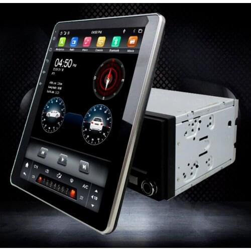 9.7inch manual rotating screen universal tesla style up/down adjust the angle Android 9.0 1024*768 IPS Screen Car Gps navigation