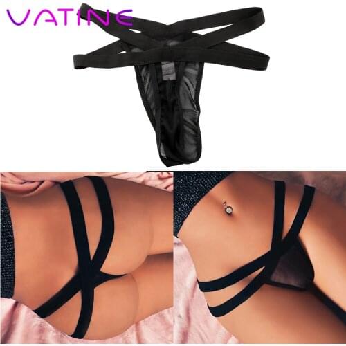 VATINE Tangas Sexy Women Sexy Panties String Sexy Femme Erotique Erotic Panty Transparent Panties