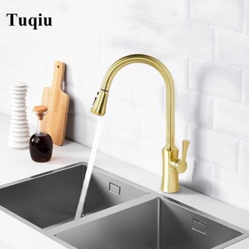 Vidric Kitchen Faucets Brushed Gold Torneira Para Cozinha De Parede Crane For Kitchen Water Mixer Tap Black Sink Mixer Faucet