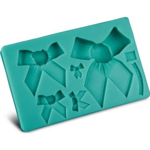 1Pcs Bow Chocolate Candy Jello 3D Silicone Mold Mould Cake Tools Bakeware Pastry Soap Mold D366
