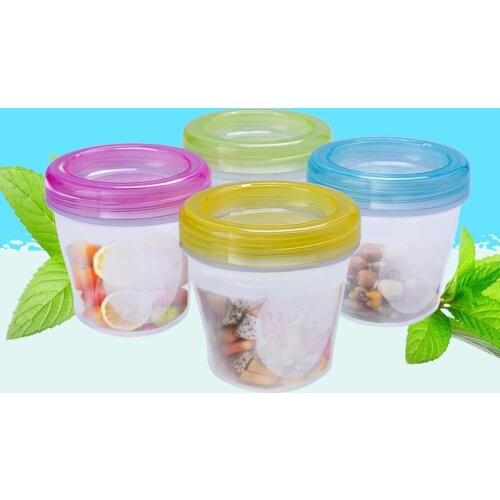 1PCS New baby food storage cup Breast milk preservation Leakproof supplement bowl Snack sorting box Children dustproof drop seal