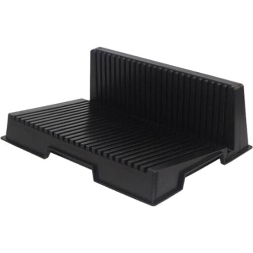 1pc Plastic Pieces Shelves Placement Rack for Gundam Making Black 27x20.5cm