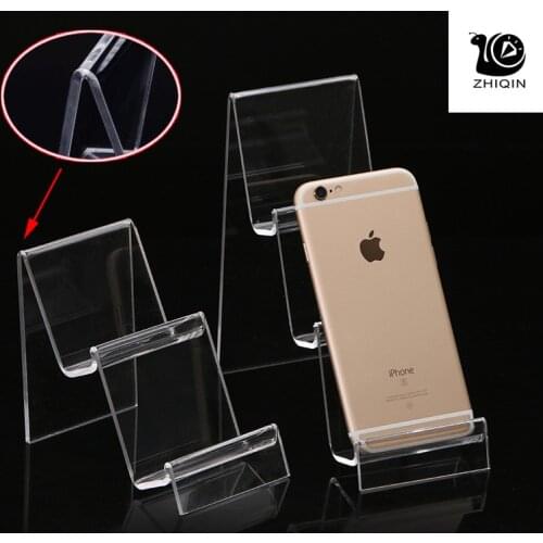 1 Pc Transparent Acrylic Display Shelf Mobile Wallet Glasses Rack Jewelry Display Stand Rack Multi-layer Reveal Frame