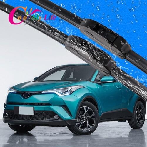 Color My Life Car Windshield Wiper for Toyota C-HR CHR 2016 2017 2018 2019 2020 2021 LHD Front Windscreen Wiper Blades 26"16"