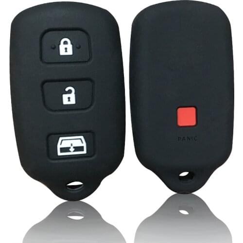 Key Cover For Toyota 4Runner Camry Corolla Prius RAV4 Lexus SC300 Scion XB Pontiac Vibe Keyless Key Case Remote Car Key Shell
