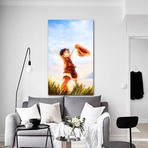 DIY colorings pictures by numbers with colors One piece picture drawing painting by numbers framed Home