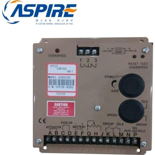 ESD5220E Diesel generator Speed G Control Unit ESD5220