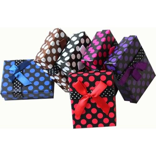 Fashion Jewelry Box for Necklace 5 x 8 x 2.7cm Jewellry Gift Boxes Cardboard Jewelry Boxes and Packaging with White Sponge