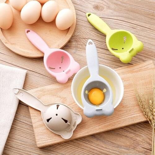 Creative Eggs Tool Egg Yolk Separator Food-grade Egg Divider Protein Separation Hand Silicone Eggs Gadgets Kitchen Accessories