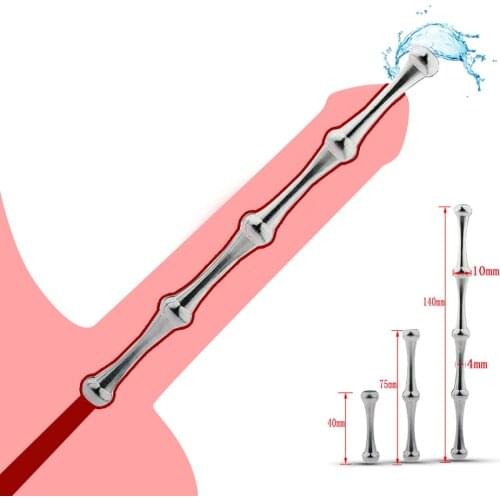 Metal Urethral Catheter Dilator Penis Plug Urethral Sounding Sex Toys for Men SM Adult Games Horse Eye Stimulation Masturbator