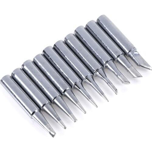 10Pcs Constant-temperature Common Solder Soldering Iron Tip For 900m 963 Station