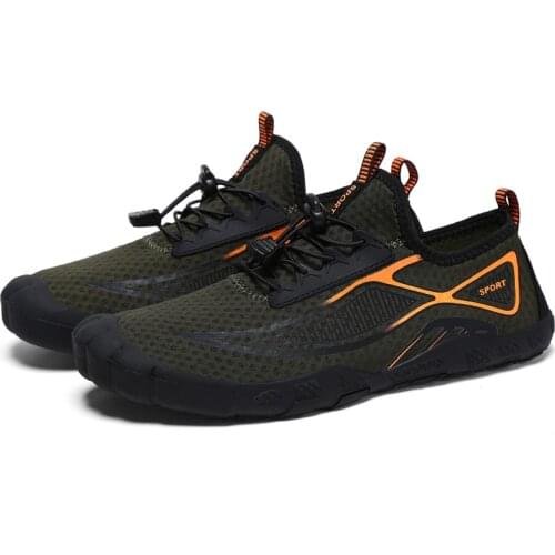Unisex swimming water shoes mens barefoot outdoor beach sandals upstream water sports shoes size non-slip diving sneakers