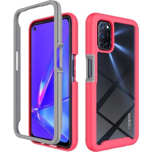 OPPO A 72 A72 2020 CPH2067 Case Heavy Duty Armor Shockproof Case For OPPO A52 A92 CPH2059 Soft Bumper Clear Hard Back Cover