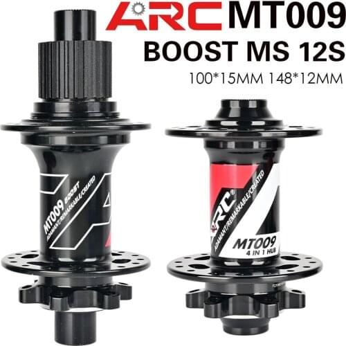 ARC MT009 BOOST Bicycle Hubs 148x12 110x15MM For XT M8100 Shimano Micro Spline 8 9 10 11 12Speed 32H MTB Bike XD XX1 BEARING HUB